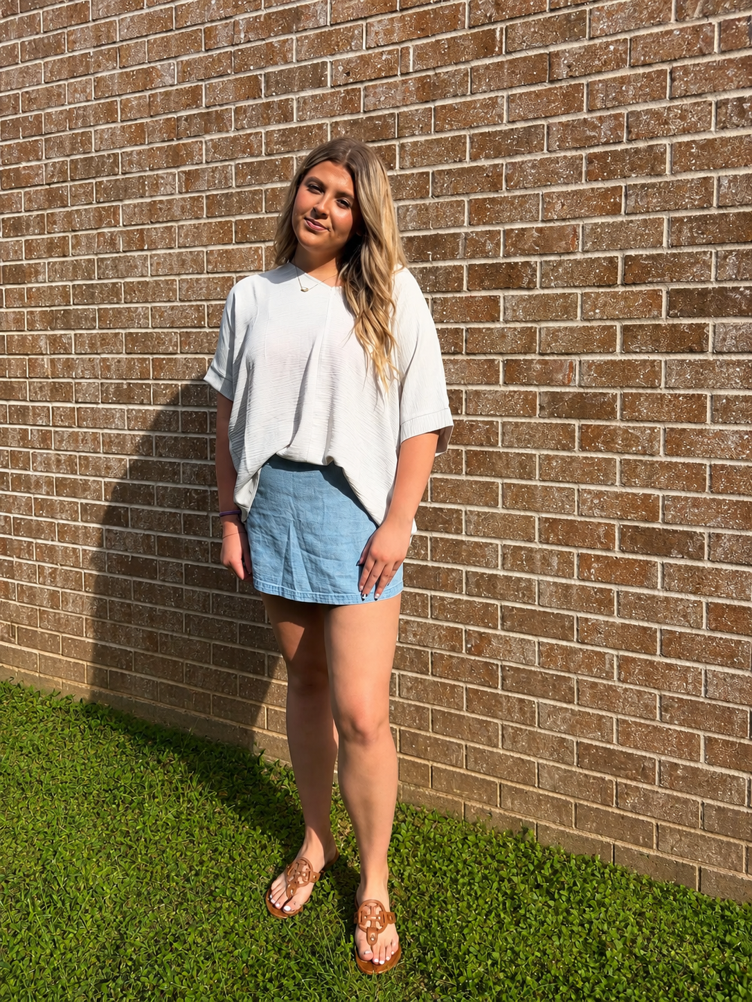 Zenana Oversized Top