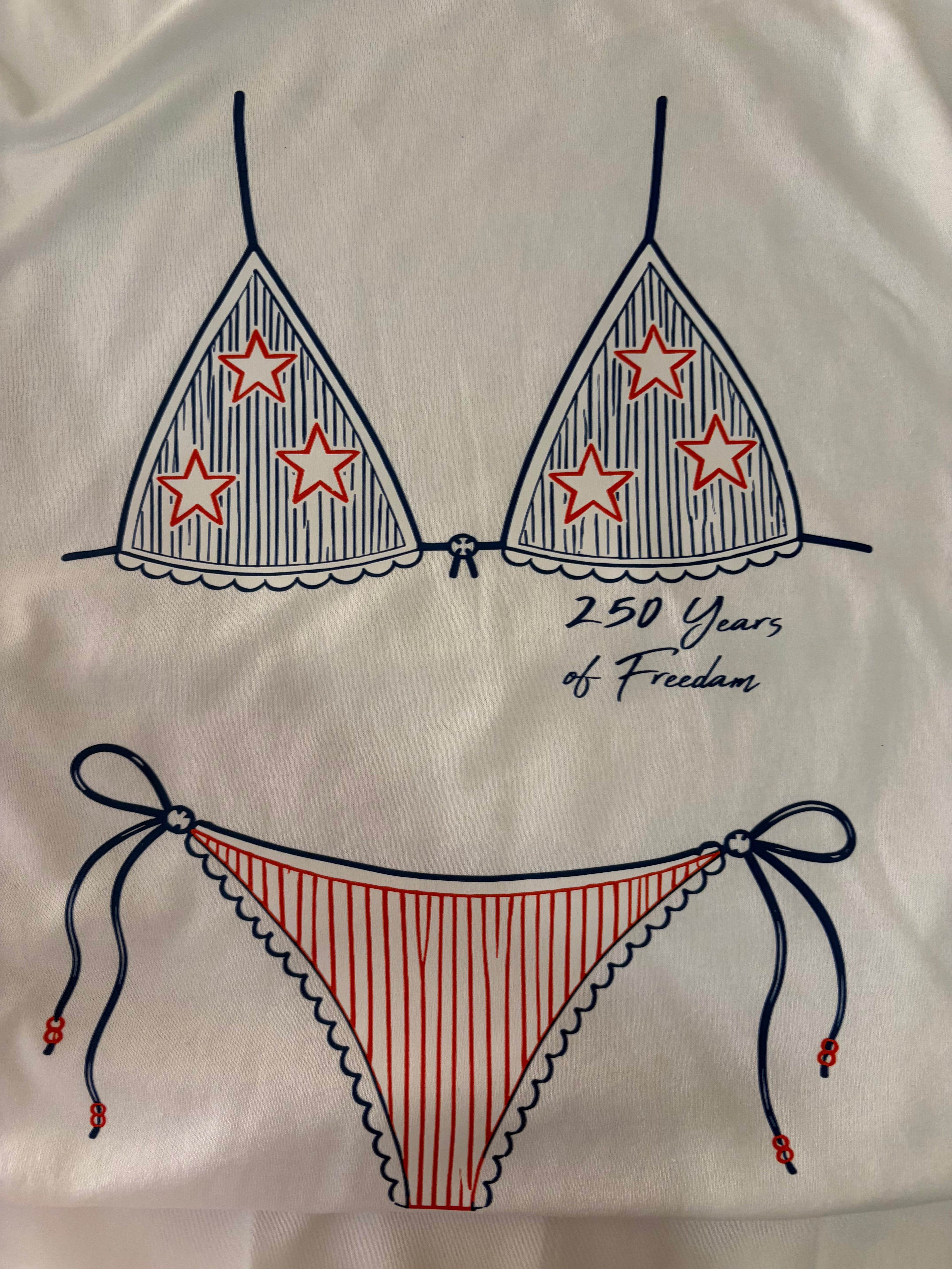 4th of July Bikini Tee