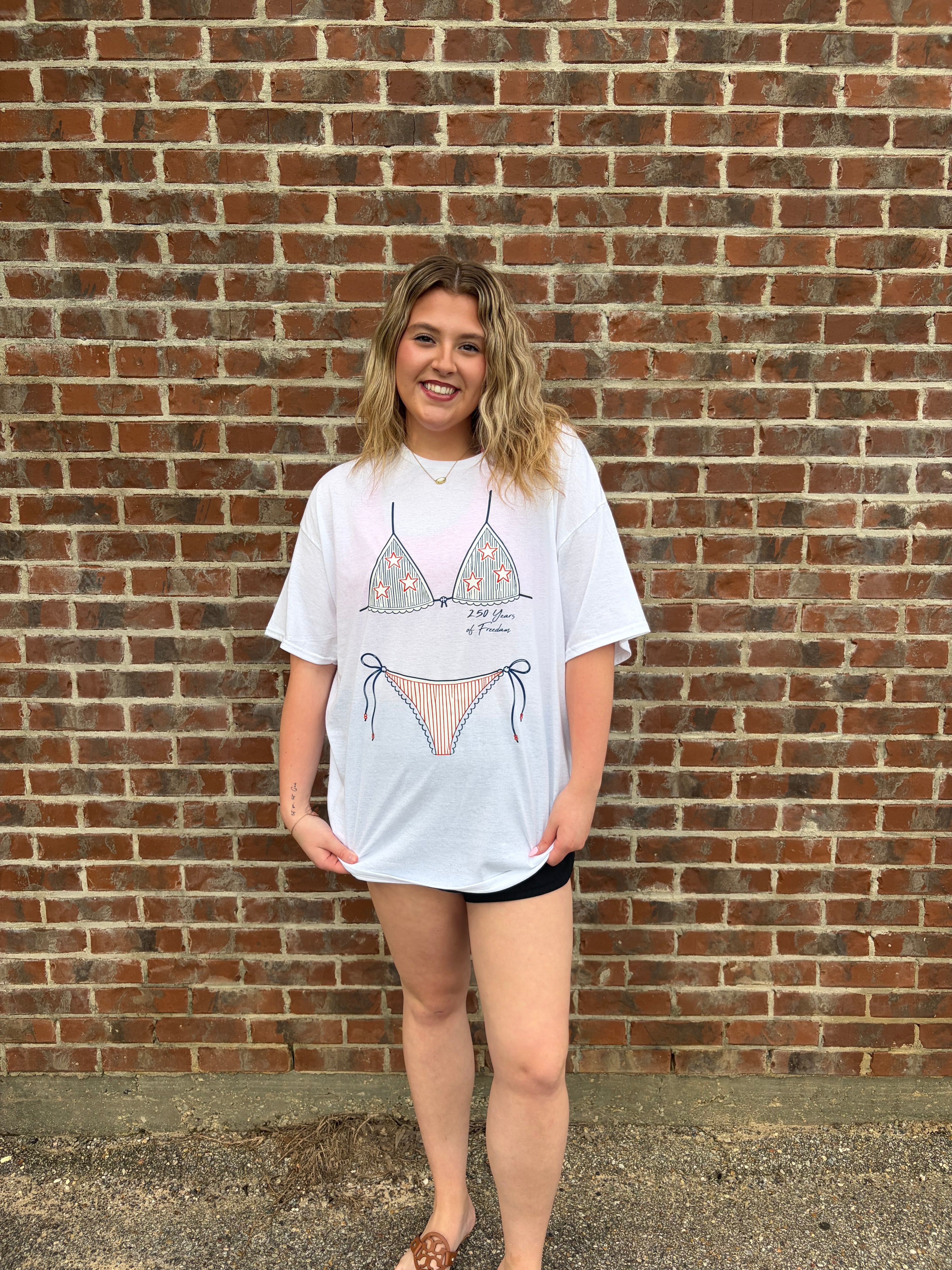 4th of July Bikini Tee